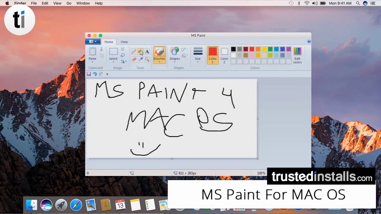 best photo to paint program for mac